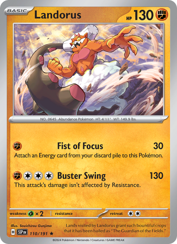 Landorus - Pokémon TCG Card