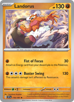 Landorus - pokemon TCG Card
