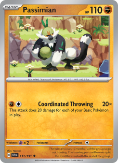 Passimian - pokemon TCG Card