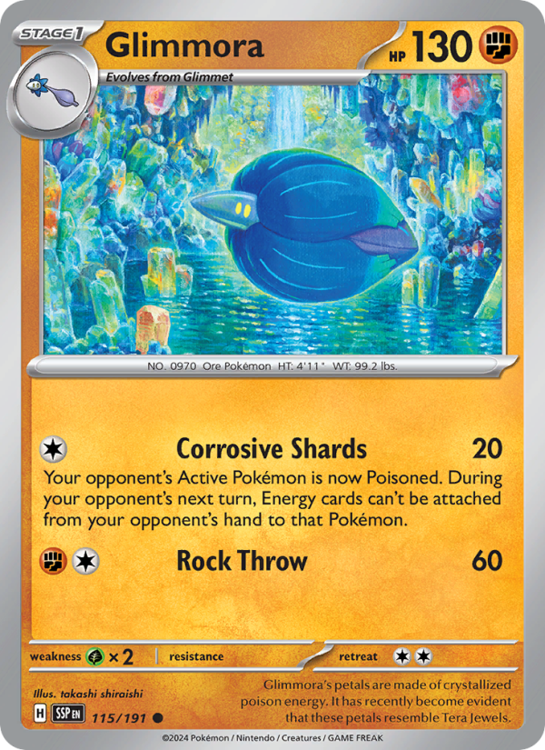 Glimmora - Pokémon TCG Card