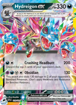 Hydreigon ex - pokemon TCG Card