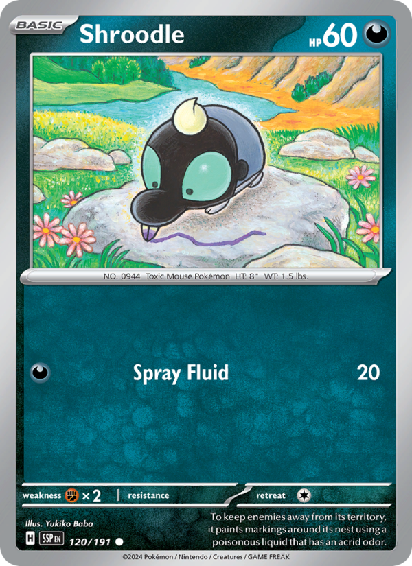 Shroodle - Pokémon TCG Card