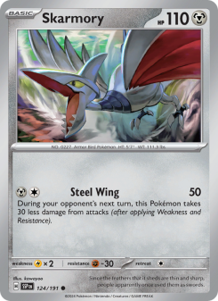Skarmory - pokemon TCG Card