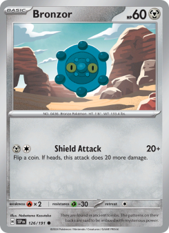 Bronzor - pokemon TCG Card