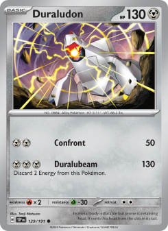 Duraludon - pokemon TCG Card