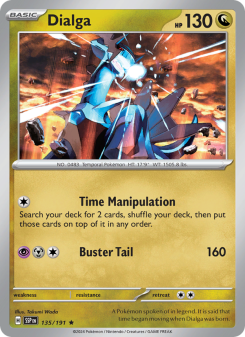 Dialga - pokemon TCG Card