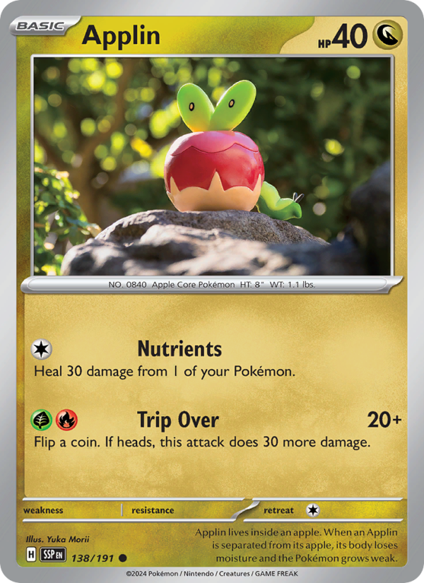 Applin - Pokémon TCG Card