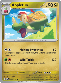 Appletun - pokemon TCG Card