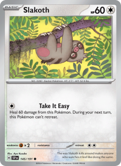 Slakoth - pokemon TCG Card