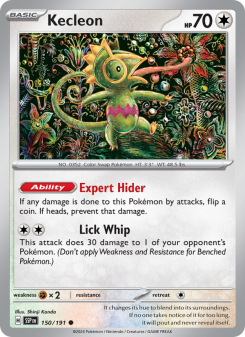 Kecleon - pokemon TCG Card