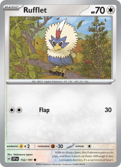 Rufflet - pokemon TCG Card