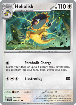 Heliolisk - pokemon TCG Card