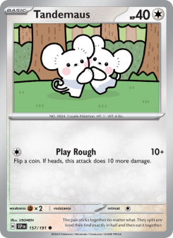 Tandemaus - pokemon TCG Card