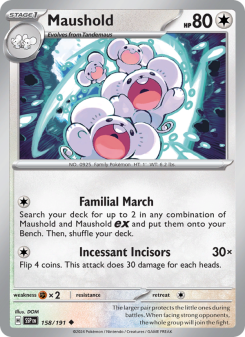 Maushold - pokemon TCG Card