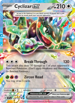 Cyclizar ex - pokemon TCG Card