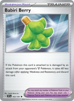 Babiri Berry - pokemon TCG Card