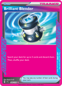 Brilliant Blender - pokemon TCG Card