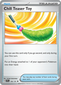 Chill Teaser Toy - pokemon TCG Card