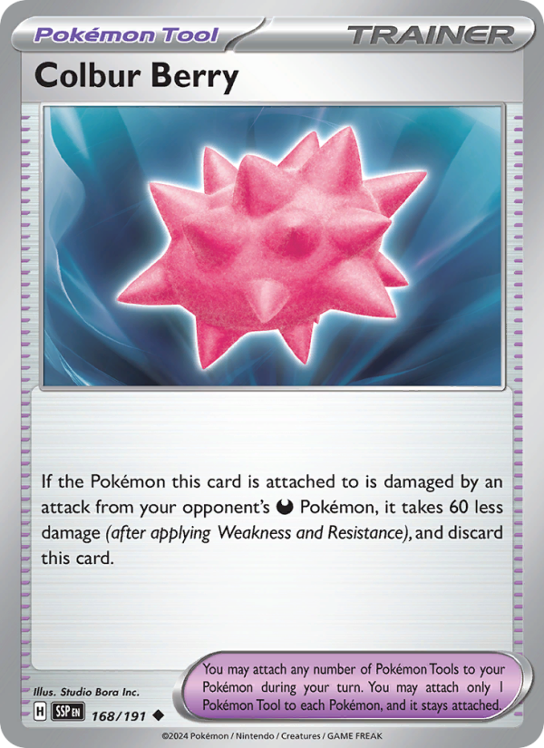 Colbur Berry - Pokémon TCG Card