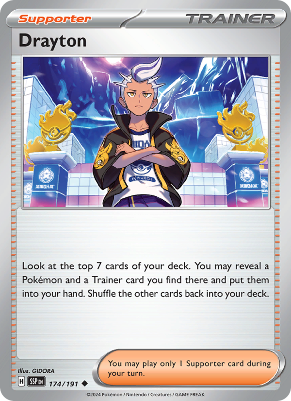 Drayton - Pokémon TCG Card