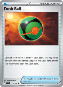 Dusk Ball - pokemon TCG Card