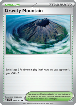 Gravity Mountain - pokemon TCG Card