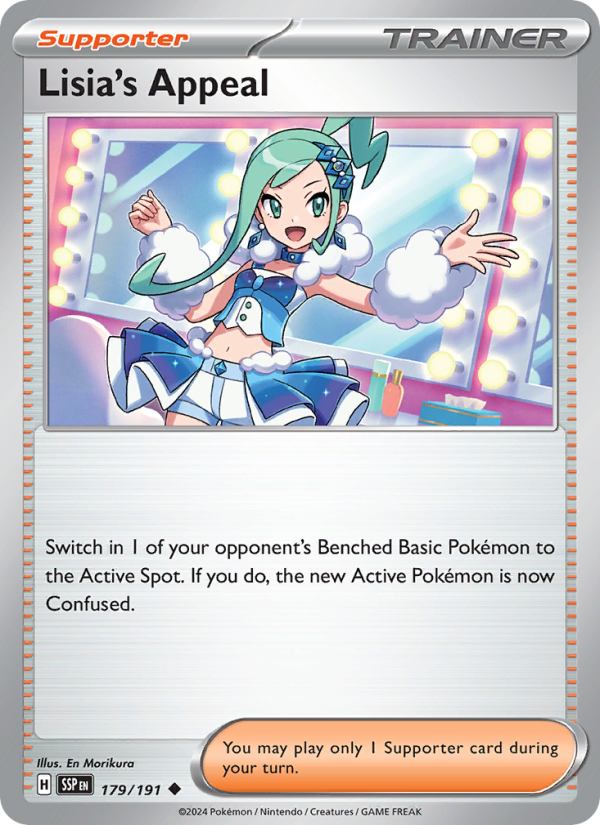Lisia's Appeal - Pokémon TCG Card