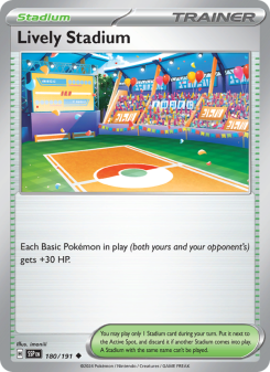 Lively Stadium - pokemon TCG Card