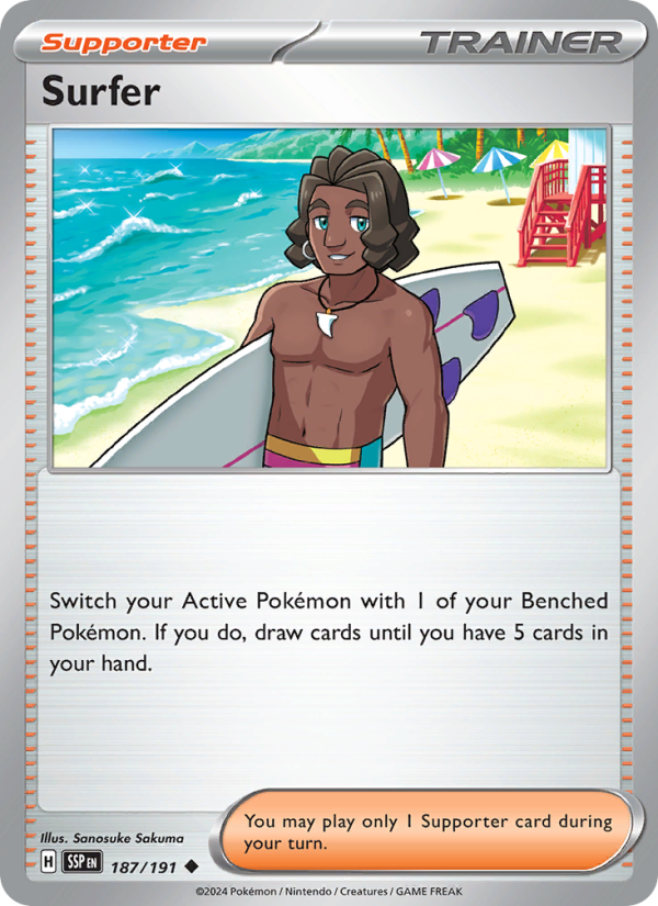 Surfer - Pokémon TCG Card