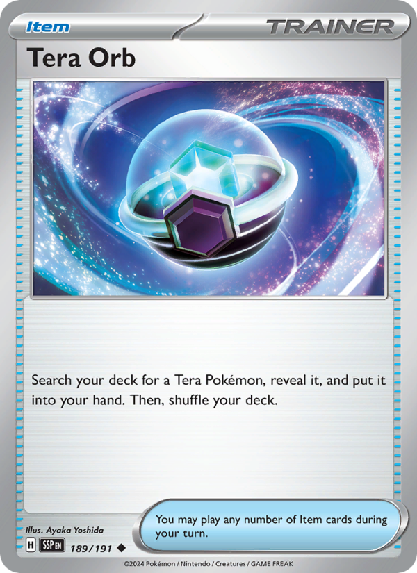 Tera Orb - Pokémon TCG Card