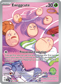 Exeggcute - pokemon TCG Card