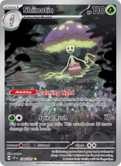 Shiinotic - pokemon TCG Card