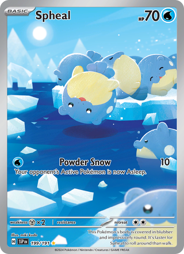 Spheal - Pokémon TCG Card