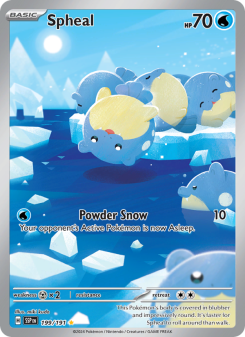 Spheal - pokemon TCG Card