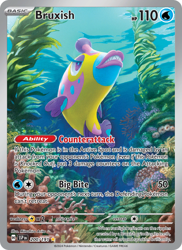 Bruxish - Pokémon TCG Card