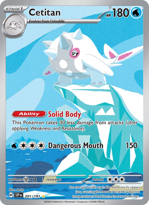 Cetitan - Pokémon TCG Card