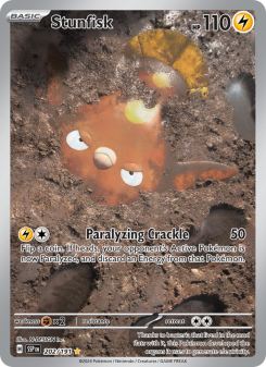 Stunfisk - pokemon TCG Card