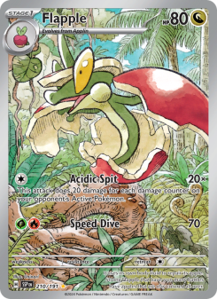 Flapple - pokemon TCG Card