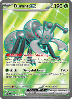 Durant ex - pokemon TCG Card