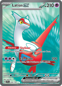 Latias ex - pokemon TCG Card