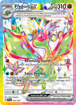 Flygon ex - pokemon TCG Card