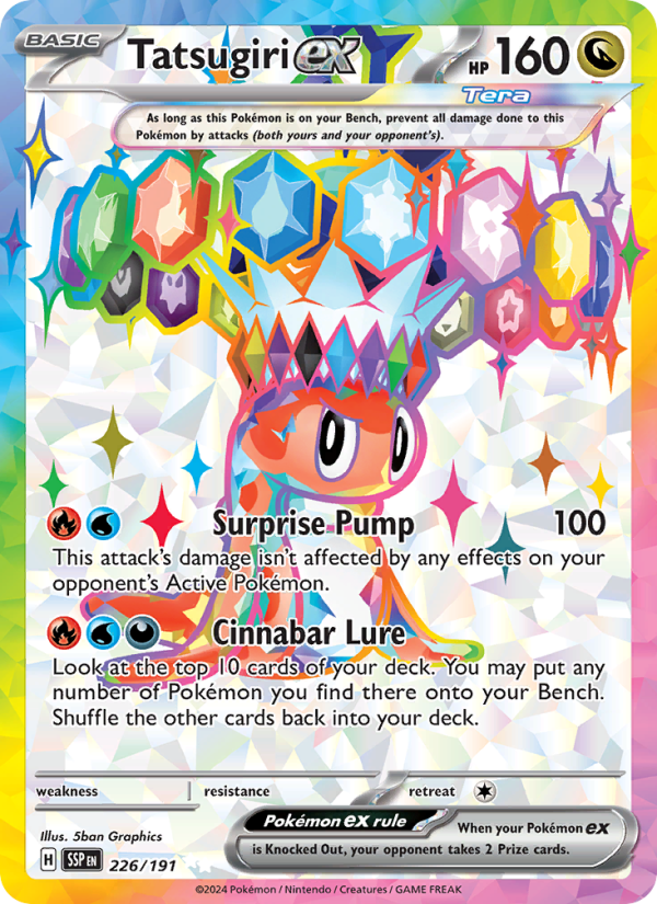 Tatsugiri ex - Pokémon TCG Card