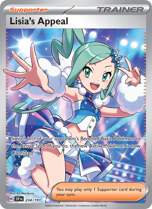 Lisia's Appeal - Pokémon TCG Card