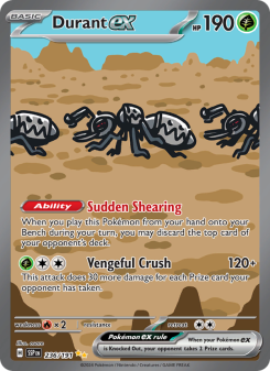 Durant ex - pokemon TCG Card