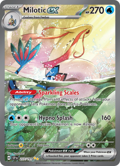 Milotic ex - pokemon TCG Card