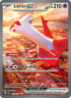Latias ex - pokemon TCG Card