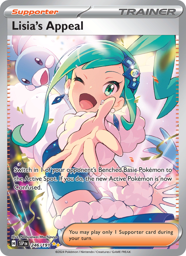Lisia's Appeal - Pokémon TCG Card