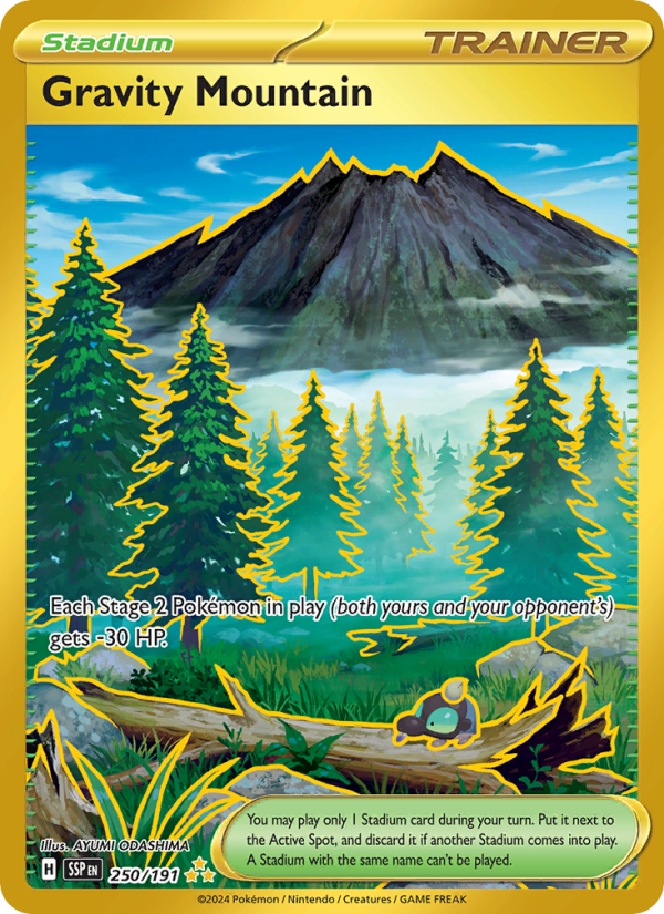 Gravity Mountain - Pokémon TCG Card