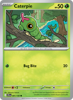 Caterpie - pokemon TCG Card
