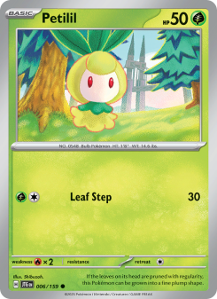 Petilil - pokemon TCG Card